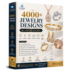 4000 + Premium Jewellery CAD Designs Pack